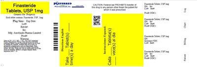 Finasteride Tablets, Usp 1mg